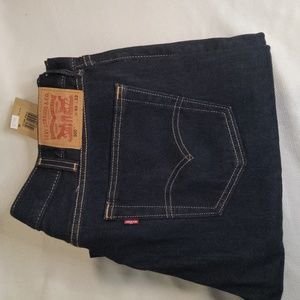 Nwt Levi's regular 505 40x32 dark denim jeans pants